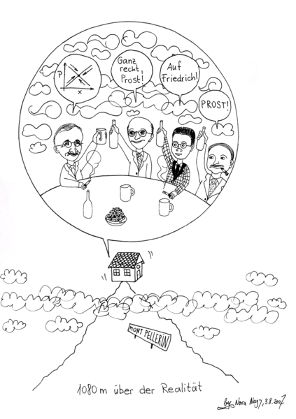 Mont-Pèlerin: 1080m über der Realität