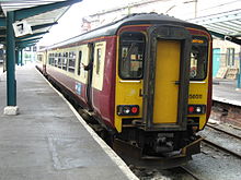 SPT livery train in England.jpg