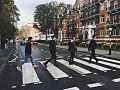 Alistar and Alfio from The Cairos cross Abbey Road with Jesse Davidson and Dj Sammy T.jpg