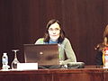 María Villarroya, WikinformáticA Aragón 2015.JPG