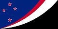 NZ flag design Land Of The Long White Cloud (Traditional Blue) by Mike Archer.jpg