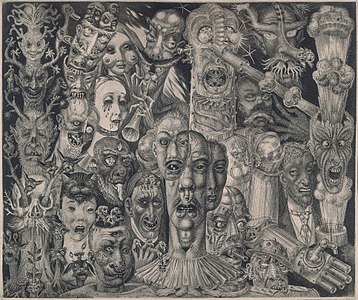 Eduard Wiiralt, "Hell" (1932)