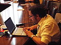 Jesús en Wiki Editatón Madrid 2014.JPG