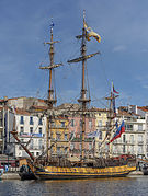 Shtandart (ship, 1999), Sète cf02.jpg