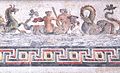 Panneau de Moasaique Polychrome, Scène Marine.jpg