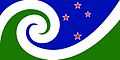 NZ flag design Manawa (Blue & Green) by Otis Frizzell.jpg