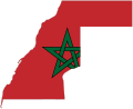 Flag Morocco Map of Western Sahara.svg