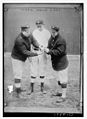 (Washburn with Rube Marquard and Mike Donlin, New York, NL (baseball)) (LOC) (2163515564).jpg