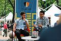 Emmanuel Rincón en la presentación de Wolf, en el festival de lectura de Chacao.jpg