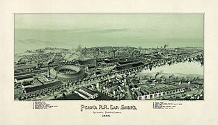 Thaddeus M. Fowler - Penn'a R.R. Car Shop's, Altoona, Pennsylvania, 1895.jpg