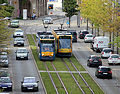 Combino trams in Nordhausen - 2015.JPG
