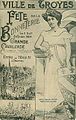 Troyes - Fête de la Bonneterie 1909 - Renée Küntz Reine des Reines.jpg