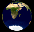 Lunar eclipse from moon-1917Jul04.png