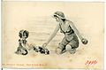 03994--1903-Frauen am Strand beim Bad-Brück & Sohn Kunstverlag.jpg