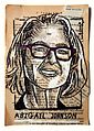 Abigail Johnson Portrait Painting Collage By Danor Shtruzman.jpg